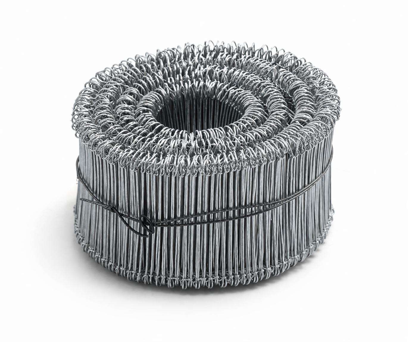 Steel Sandbag Ties – 6" Double Loop, Galvanized, 16 Gauge with Tie Tool