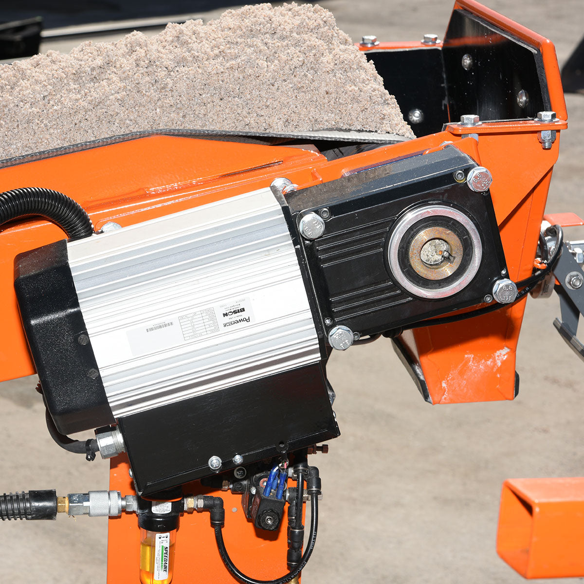 Aggregate Belt Drive Motor