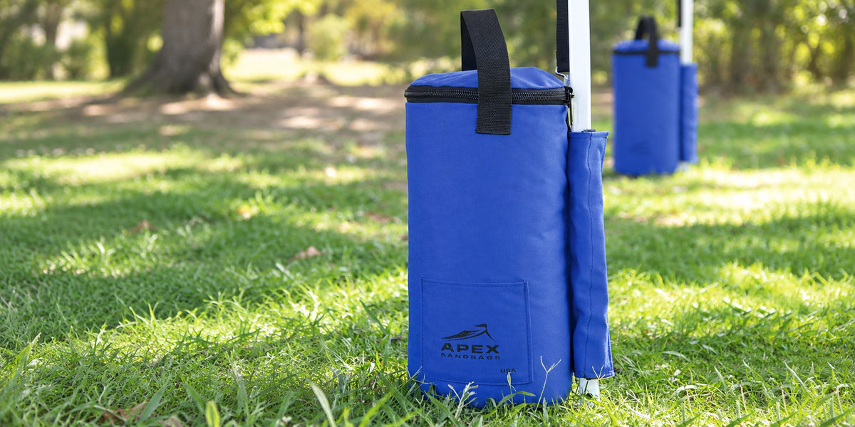 Apex® Canopy Sandbags – Heavy-Duty Tent & Awning Weights