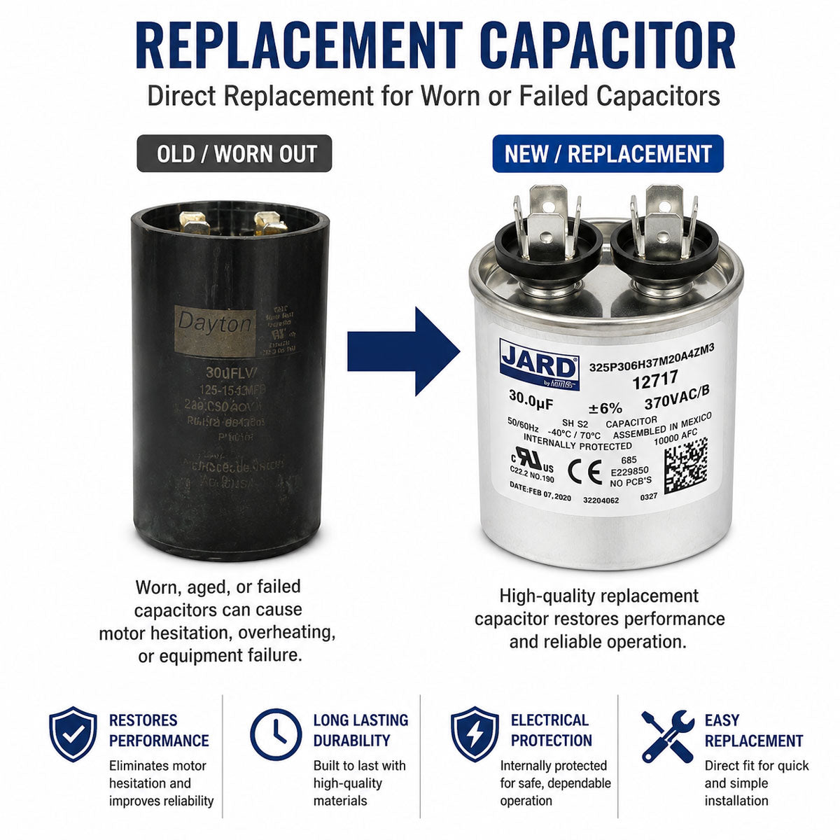 Vibrator Motor Capacitor