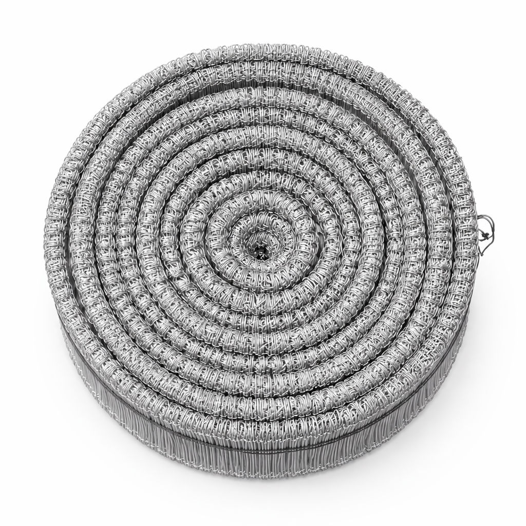 Steel Sandbag Ties – 6" Double Loop, Galvanized, 16 Gauge with Tie Tool