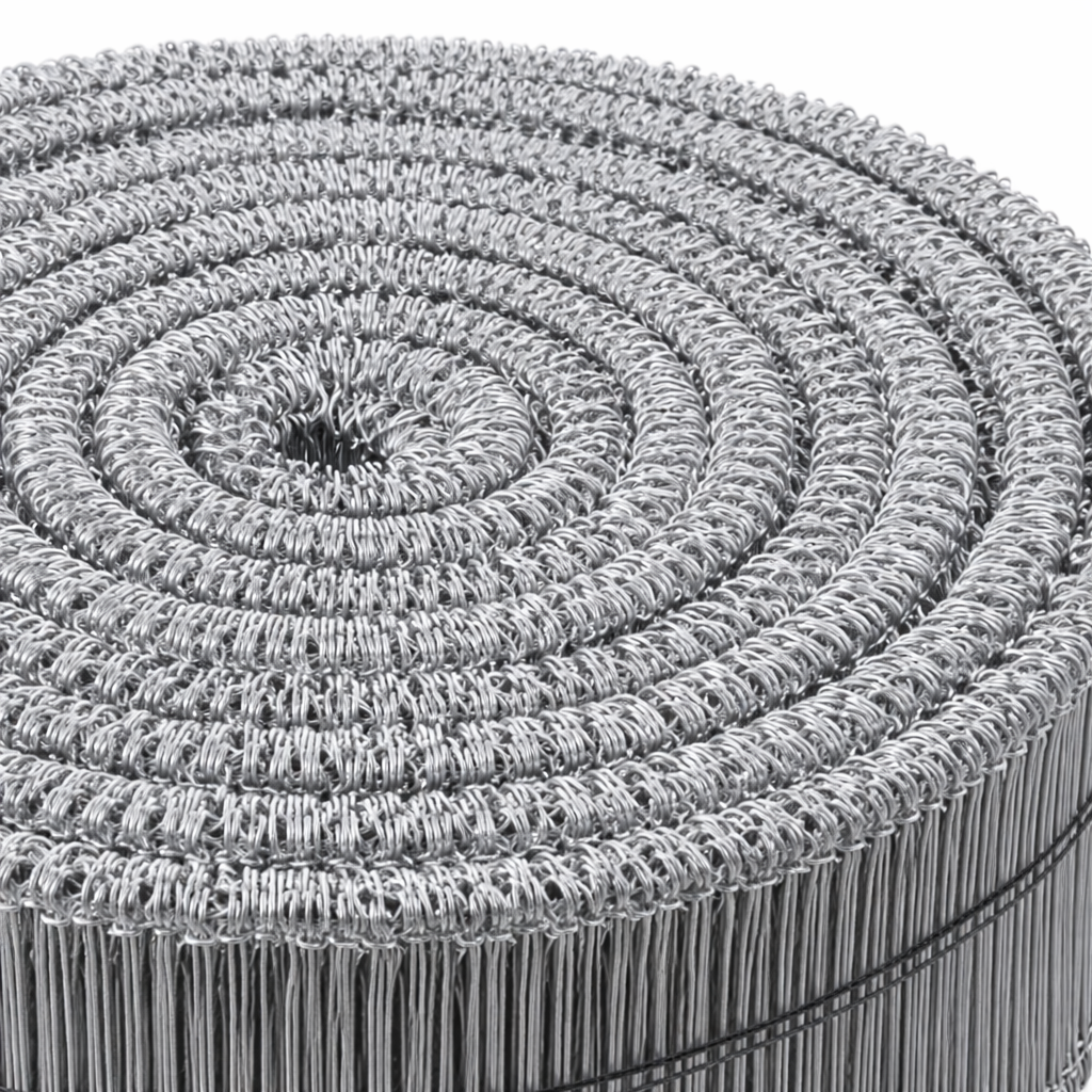 Steel Sandbag Ties – 6" Double Loop, Galvanized, 16 Gauge with Tie Tool
