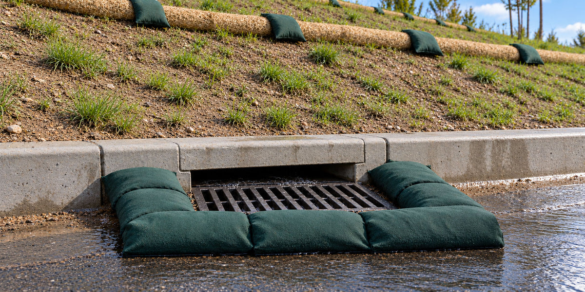 DuraBag® Sandbags – 100 Pack, 5-Year UVI Long-Life Gravel Bags