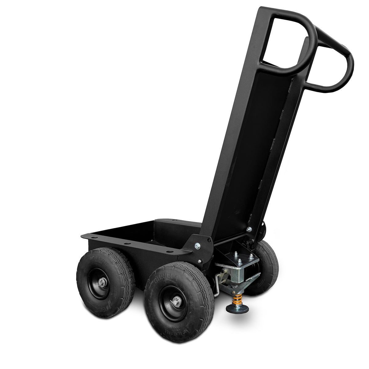 Sandbag Store Production Cart – Heavy-Duty 1350 lb Load Capacity, Flat-Free Wheels, Ideal for Sandbags, Cables & Heavy Gear