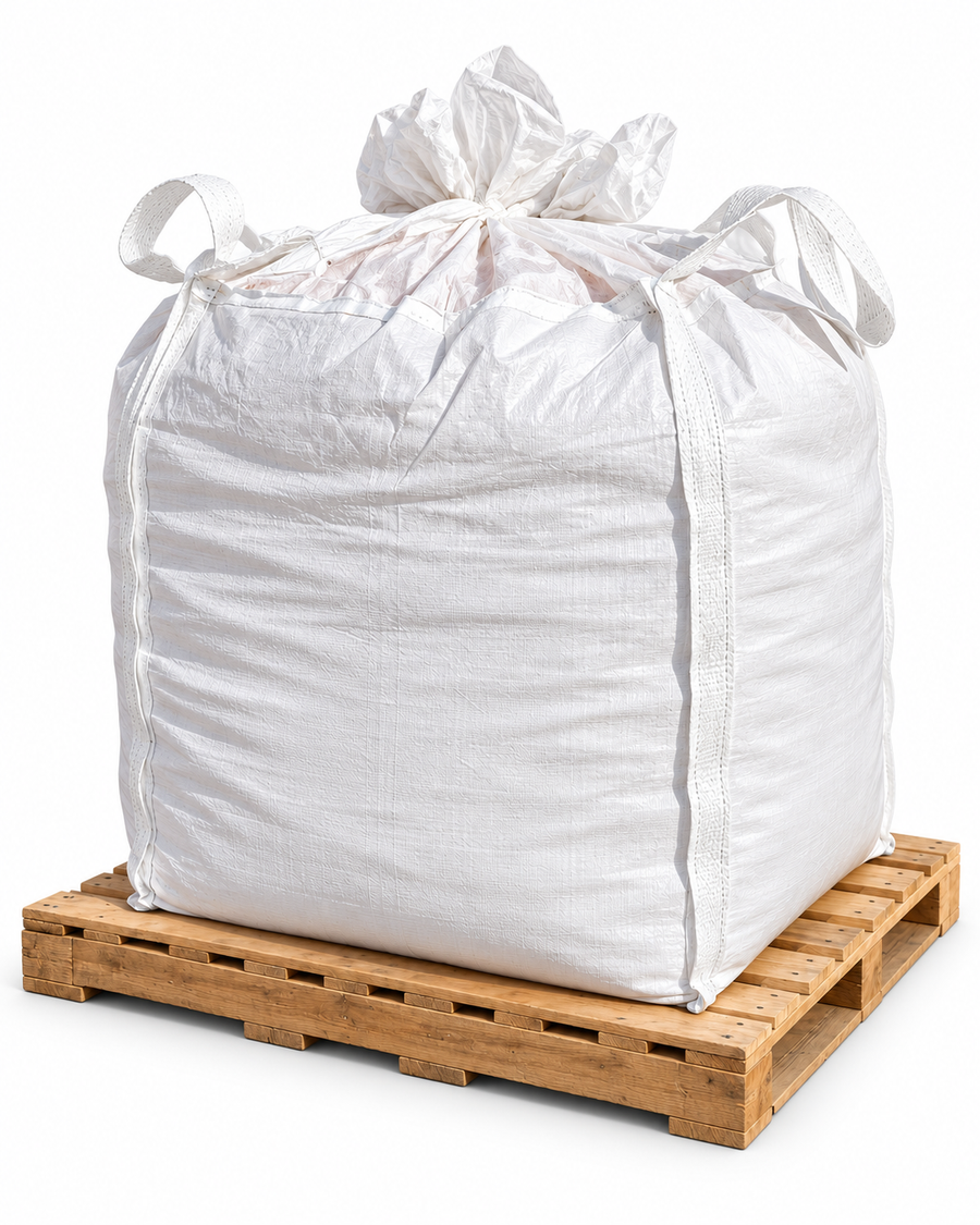 Packed in Bulk Bag on Pallet