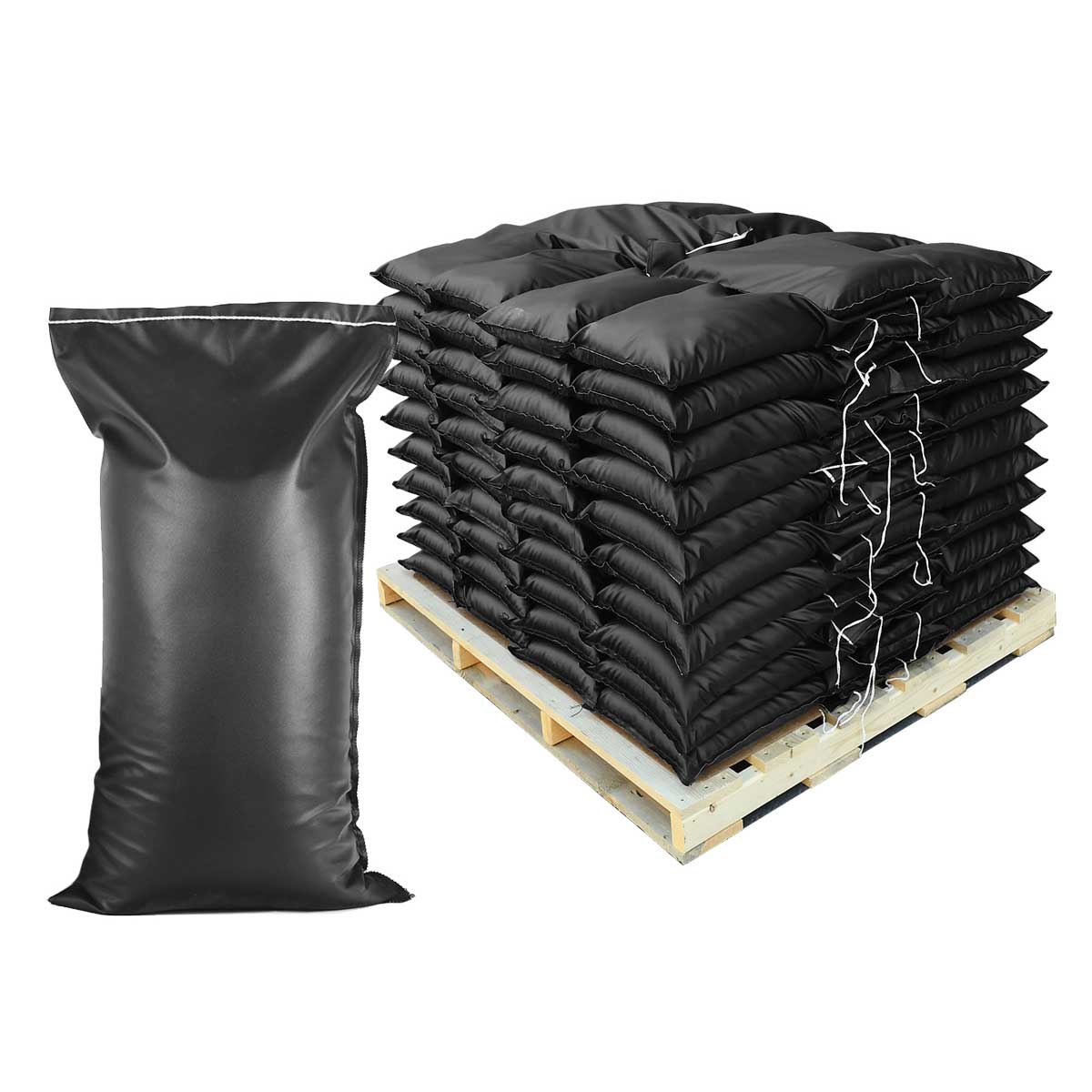 Acrylic Sandbags – 3,000 lb Pallet, MIL-SPEC, 7-Year UV Rated