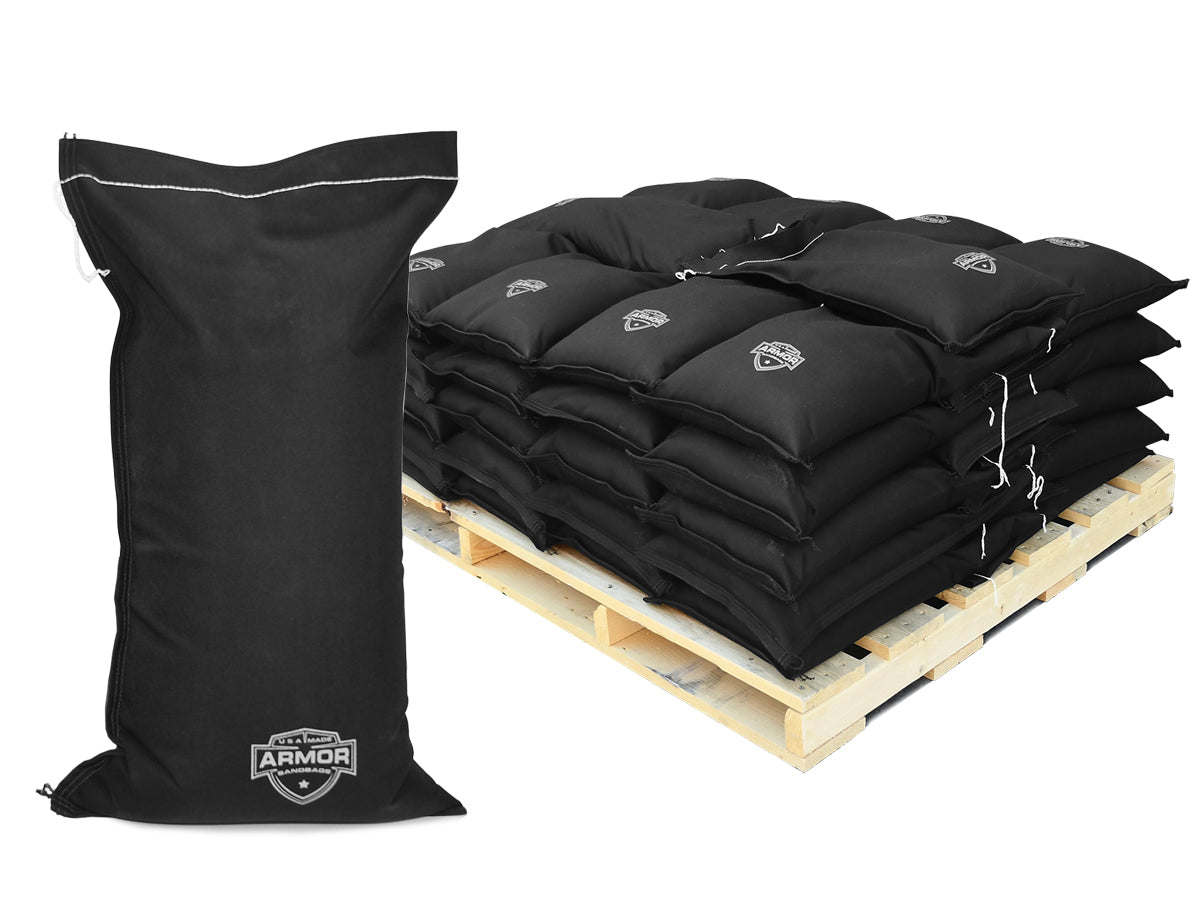 Armor® Sandbags — Extreme Duty Cordura® Pre-Filled Pallet, 1,500 lb