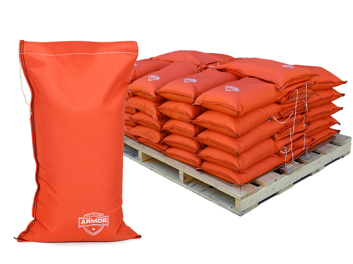 Armor® Sandbags — Extreme Duty Cordura® Pre-Filled Pallet, 1,500 lb
