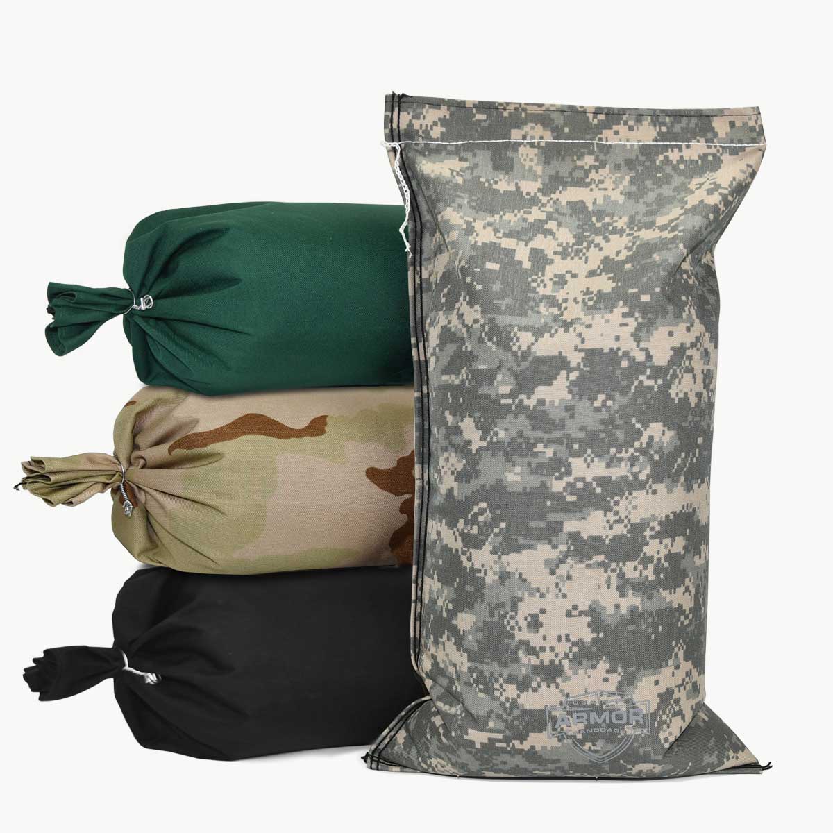 Armor® Sandbags — 10 Pack Extreme Duty 1000D Cordura®, 1200 PSI Burst ...