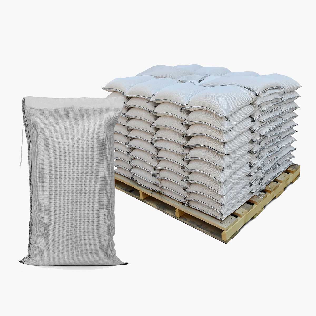 DuraBag® Sandbags – Pre-Filled Pallet, 5-Year UVI, Gravel Bag for Erosion Control & Ballast – 3,000 lbs.