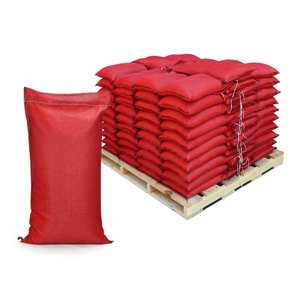 DuraBag® Sandbags – Pre-Filled Pallet, 5-Year UVI, Gravel Bag for Erosion Control & Ballast – 3,000 lbs.