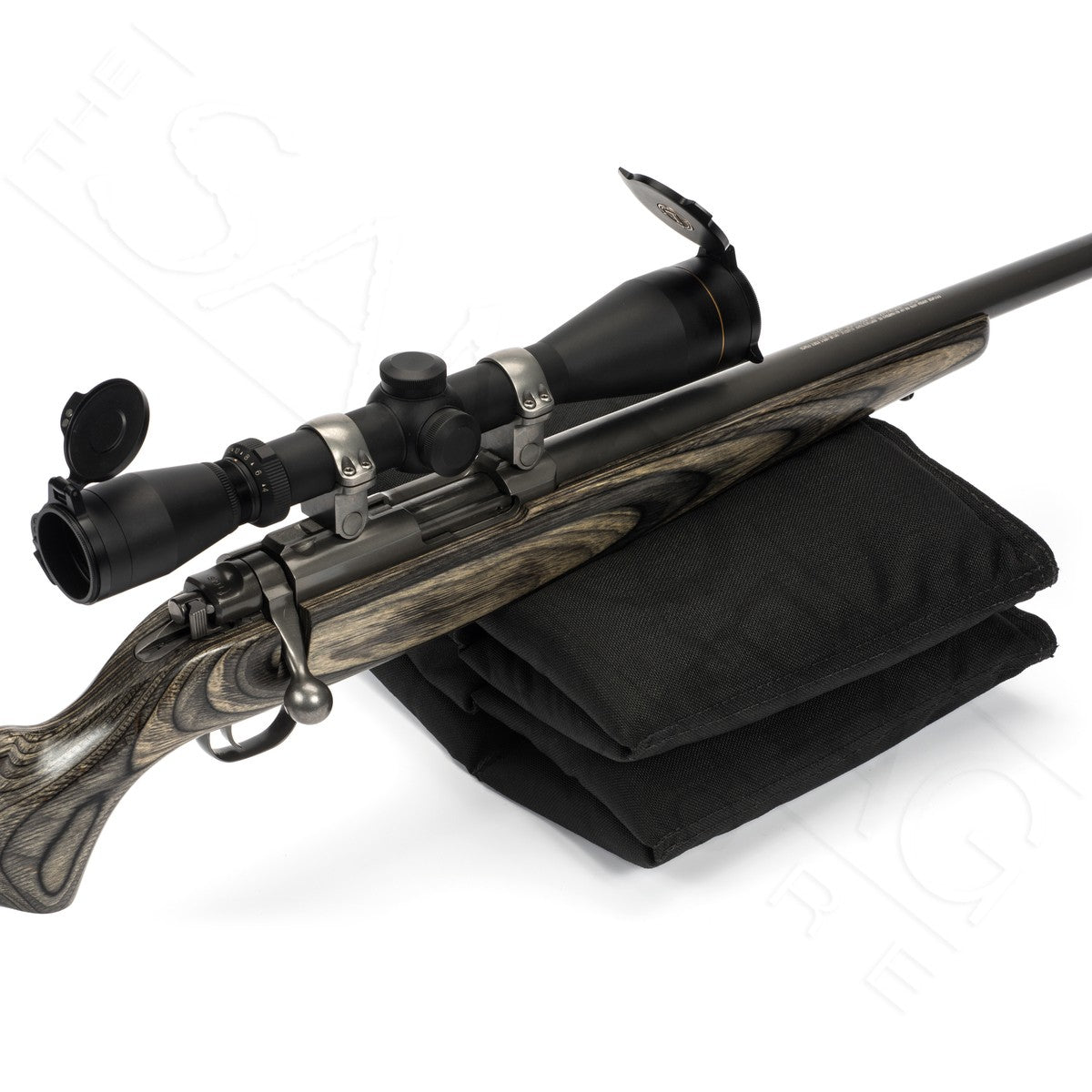 Bench Rest Sandbags — Adaptive Roll-Up Cushion with Walnut Shell Fill