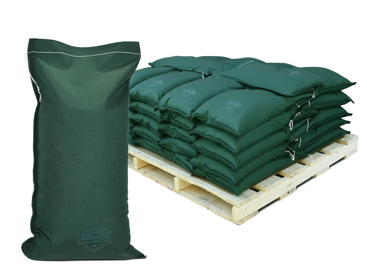 Armor® Sandbags — Extreme Duty Cordura® Pre-Filled Pallet, 1,500 lb
